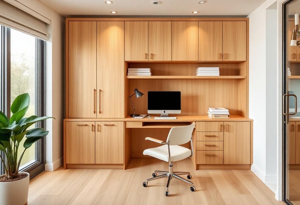 Maple Veneer — Home Office & Study Units | Best veneer shops in Vijayawada