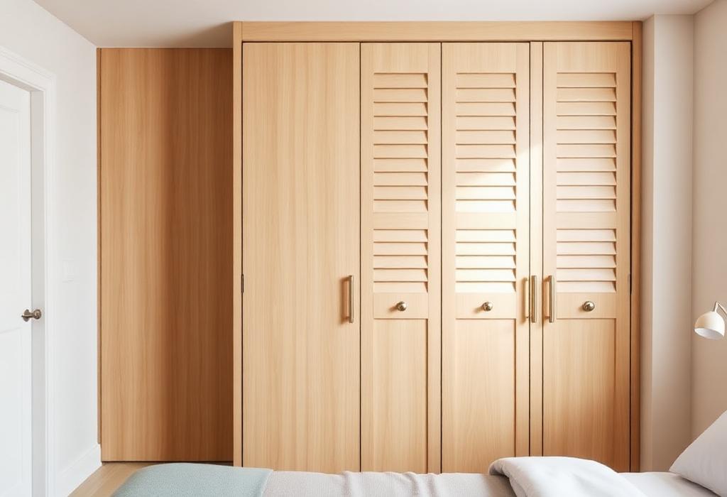 Oak Veneer — Bedroom Wardrobe Shutters | Best veneer shops in Vijayawada