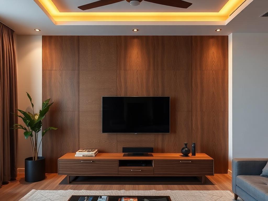Decorative Plywood — TV Unit & Wall Panelling | Best plywood shop in Vijayawada