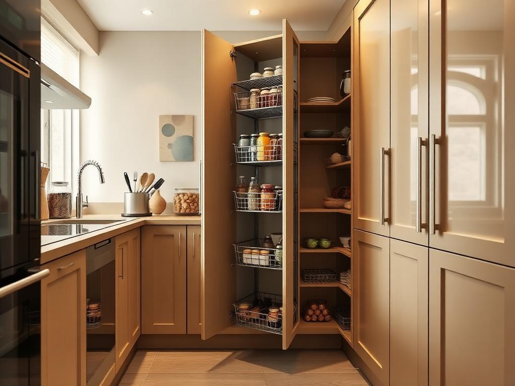 Tall Unit / Pantry — Floor-to-Ceiling Kitchen Storage | Best modular kitchen accessories shop in Vijayawada